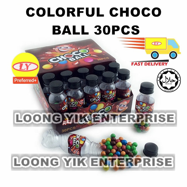 COLORFUL CHOCO BALL 30PCS