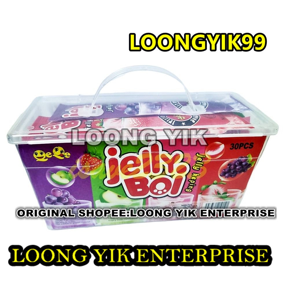 🔥HALAL🔥KONJAC JELLY FRUITY cola sprite fanta FLAVOR 🔥NEW🔥 QEQE JELLY BOI 30PCS (FREE STORAGE BOX)