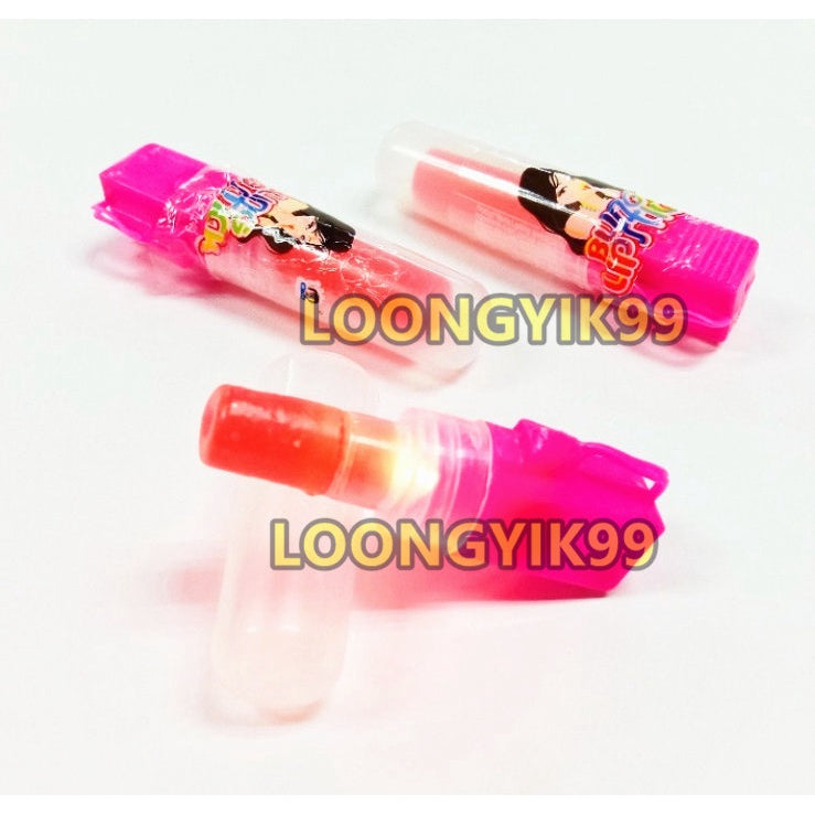 BLING LIPSTICK CANDY 30PCS HALAL FRUITY PINK LIPSTICK