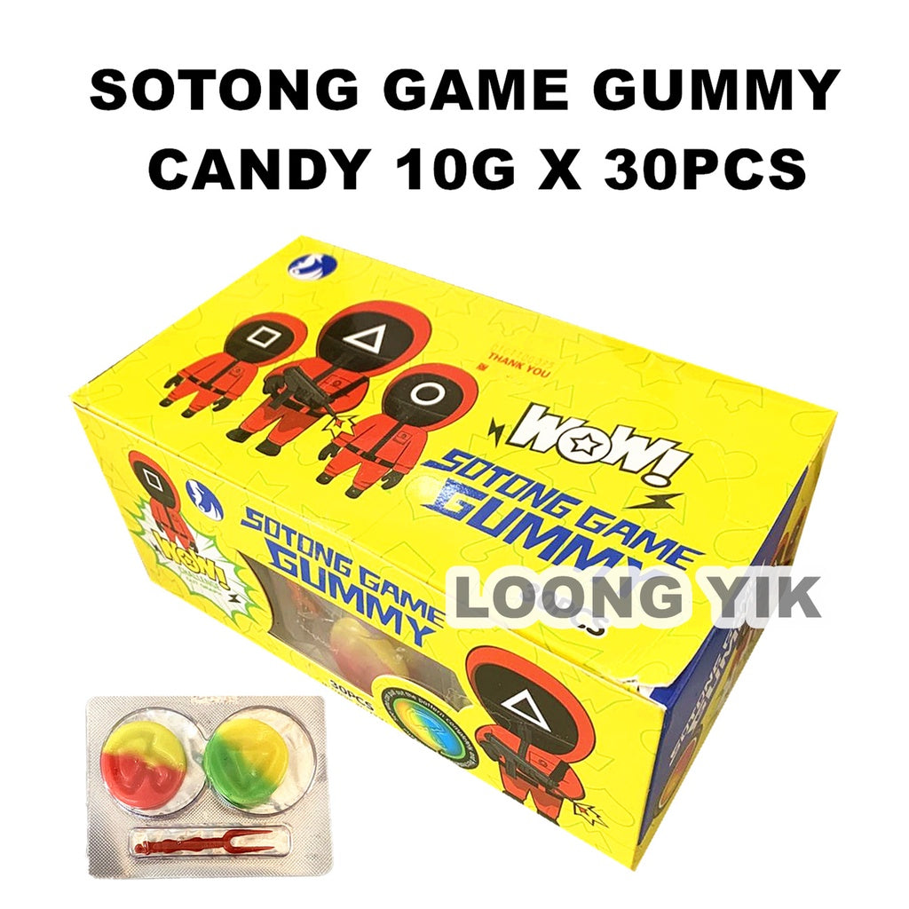 SOTONG GAME GUMMY CANDY 10G X 30PCS