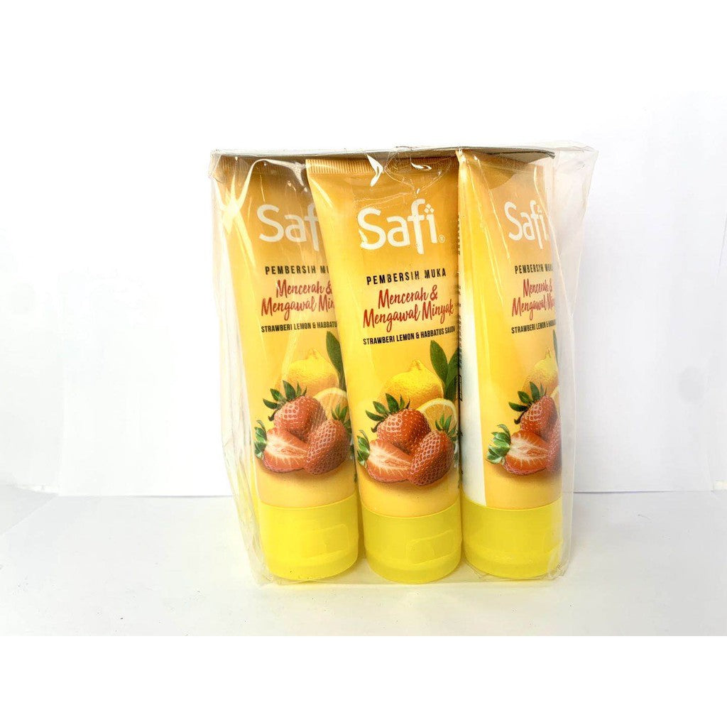 6PCS SAFI PEMBERSIH MUKA 50G FACIAL FOAM