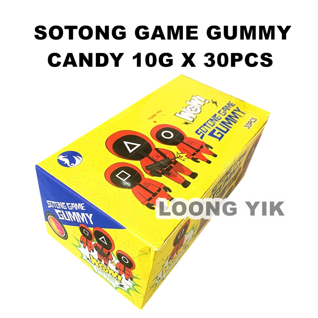 SOTONG GAME GUMMY CANDY 10G X 30PCS