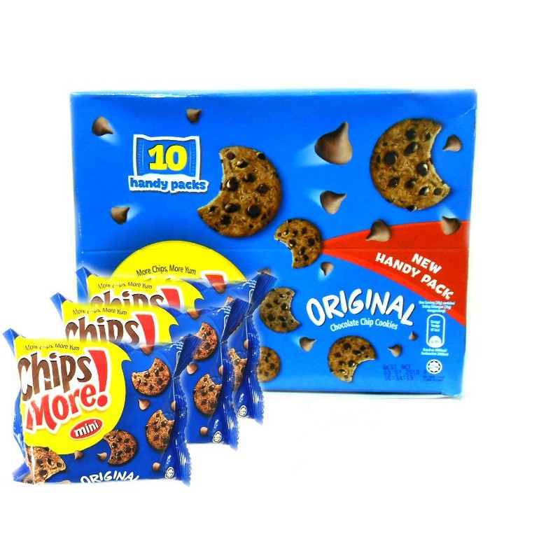 Mini Chips More Original/Double Choc 28gmX10pack