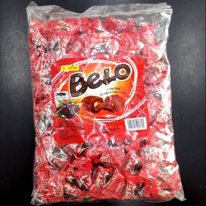 BELO CENTER FILLED CHOCOLATE CHEWY CANDY 900G