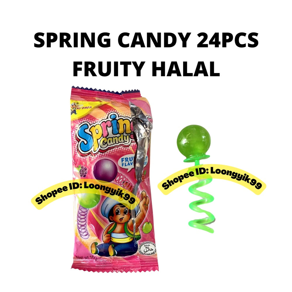 SPRING CANDY 24PCS FRUITY HALAL