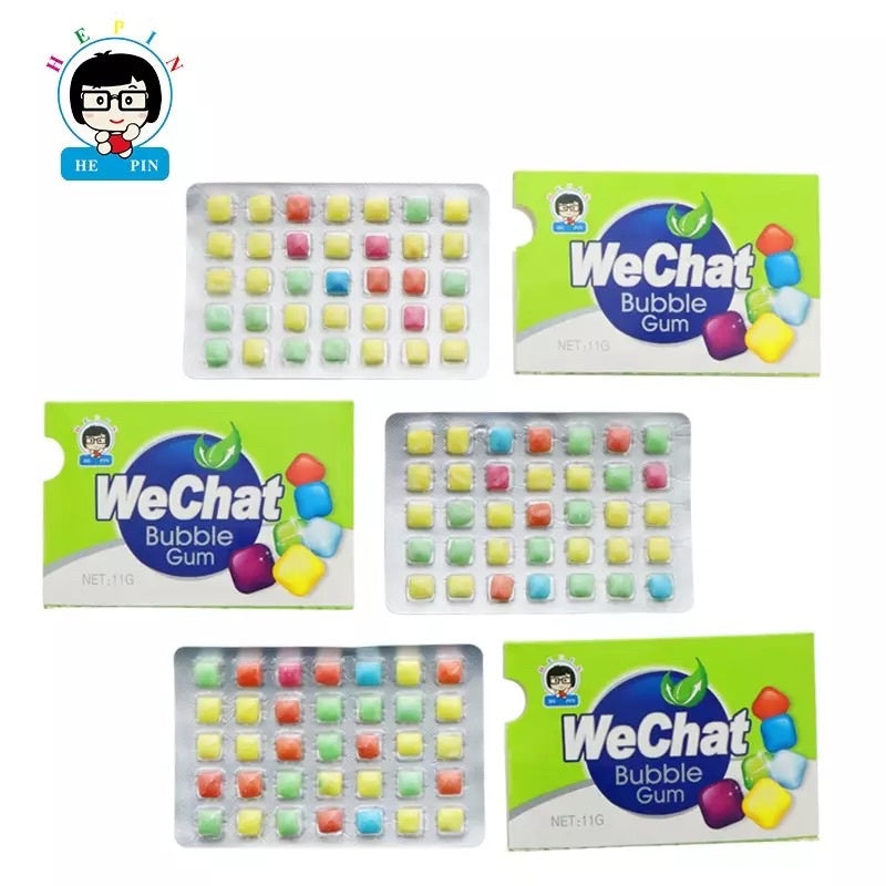 WECHAT BUBBLE GUM 11G X 30PACKS