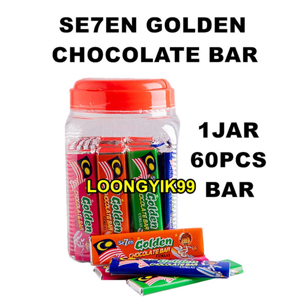 SE7EN GOLDEN CHOCOLATE BAR MALAYSIA 60PCS HALAL