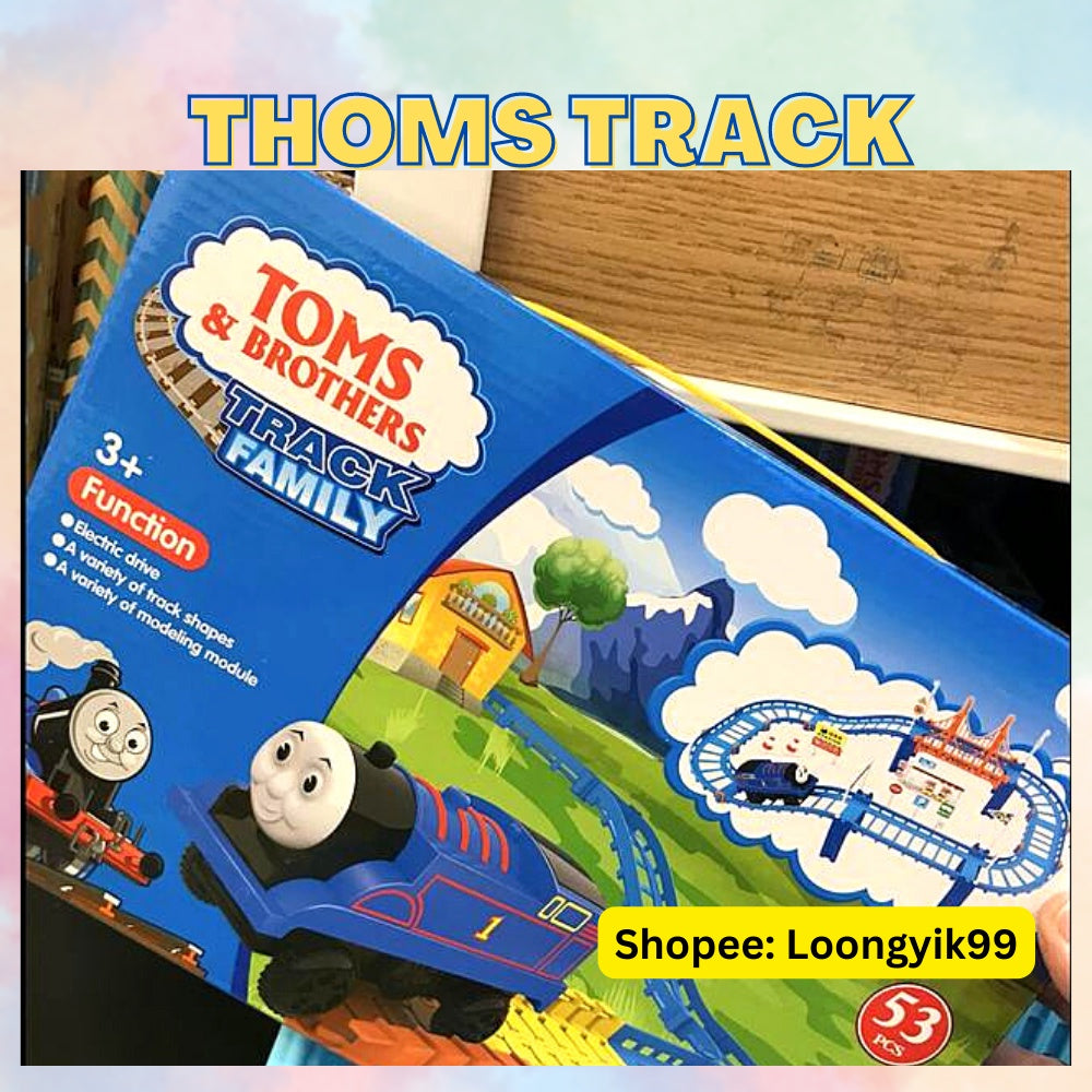 Thomas & Brothers Track Family 53pcs (3Years+) Ready stock