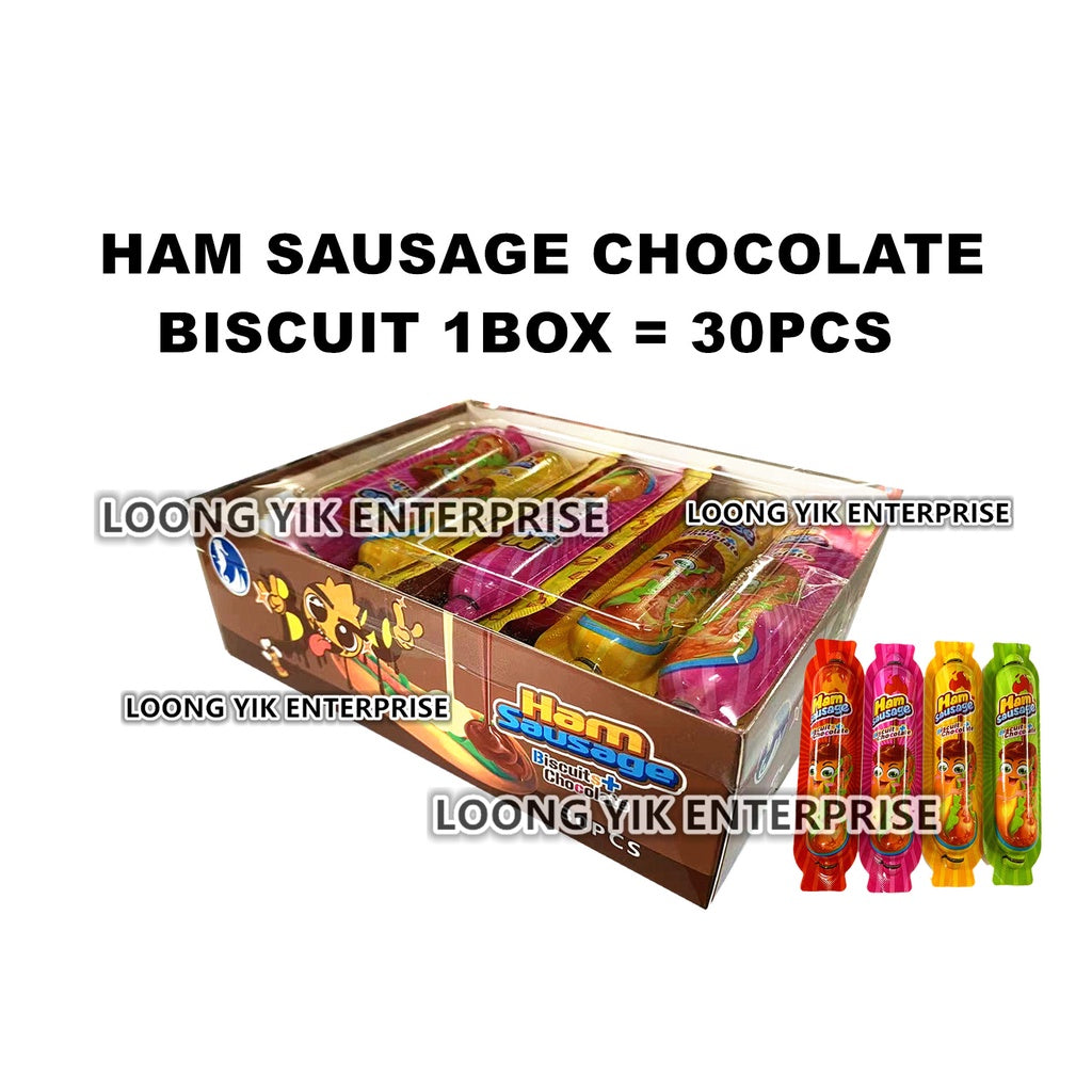 HAM SAUSAGE CHOCOLATE BISCUIT 30PCS