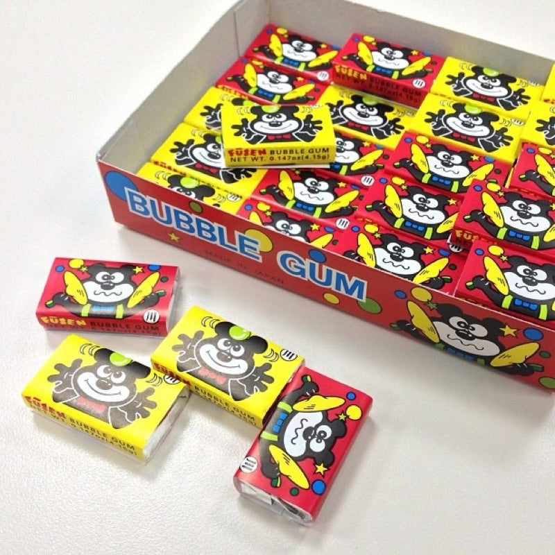 HITAM PUTIH BUBBLE GUM 5G X 60PCS HALAL