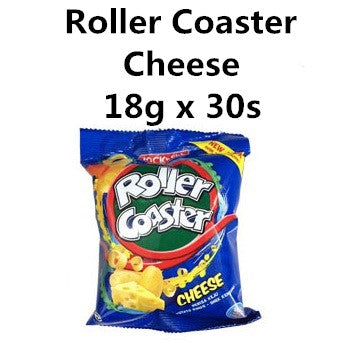 Roller Coaster Snack 18g x 30s Cheese Bbq