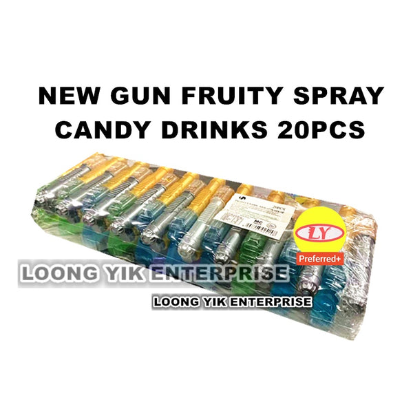 CANDY SPRAY GUN 20PCS AIR GULA PISTOL 20PCS