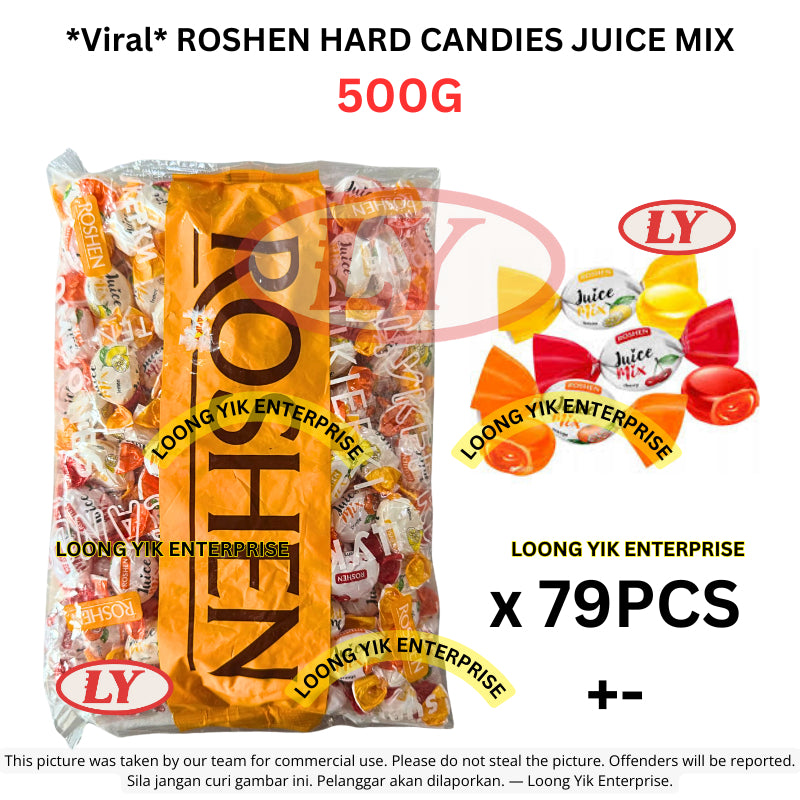 *Viral* ROSHEN HARD CANDIES JUICE MIX 1KG LY99