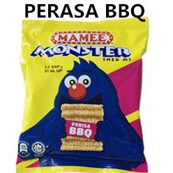 MAMEE MONSTER SNEK MI PERISA BBQ / AYAM / PEDAS 25G X 30PACKS