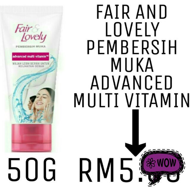 Fair & Lovely Advanced Multi-Vitamin Foam 50g