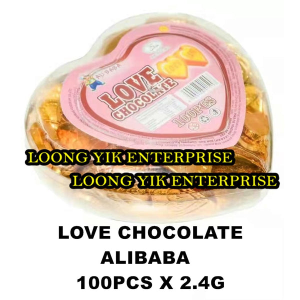 LOVE CHOCOLATE ALIBABA 100PCS X 2.4G