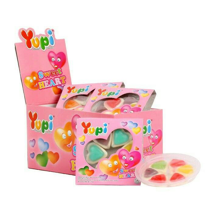 YUPI GUMMY ASSORTED 15G X 12PCS