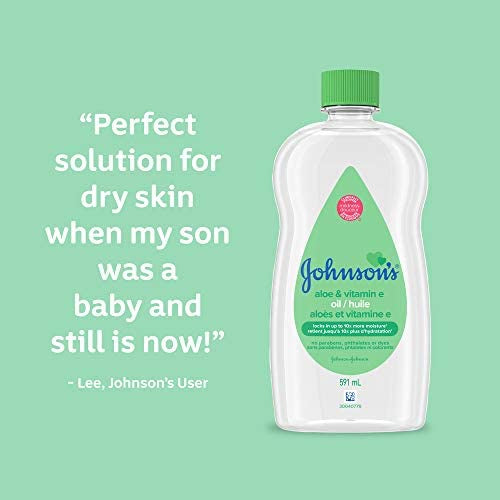 JOHNSON’S BABY OIL ALOE VERA 125ML X 6PCS