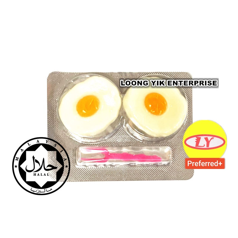 THE BREAKFAST TIME DOUBLE EGGS GUMMY 8G X 30PCS