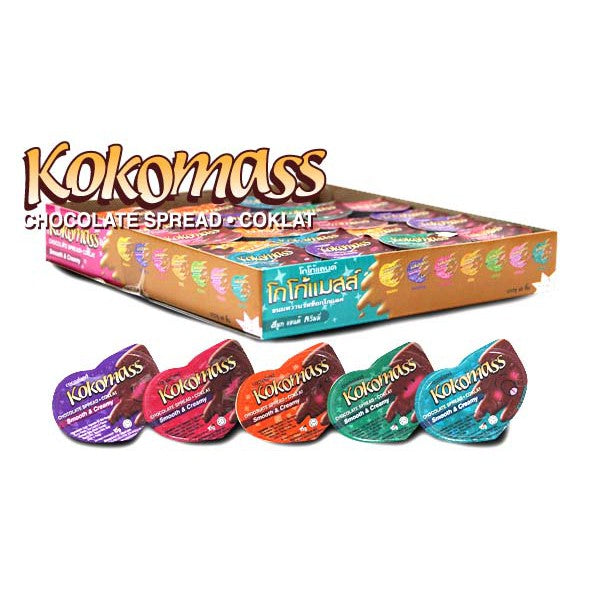 COCOALAND KOKOMASS CHOCOLATE BLACK&WHITE 10G X 48PCS