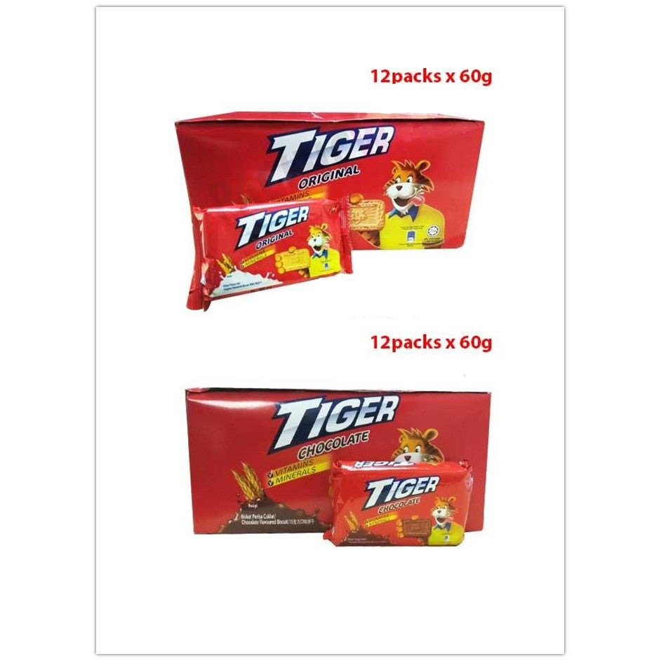 TIGER BISKUT ORI / CHOCOLATE 60G