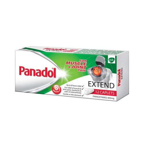 Panadol Extend 12's/48's Sakit Tulang Deman Back Pain and Even Persistent Joint Pain up to 8hour (Ready stock)