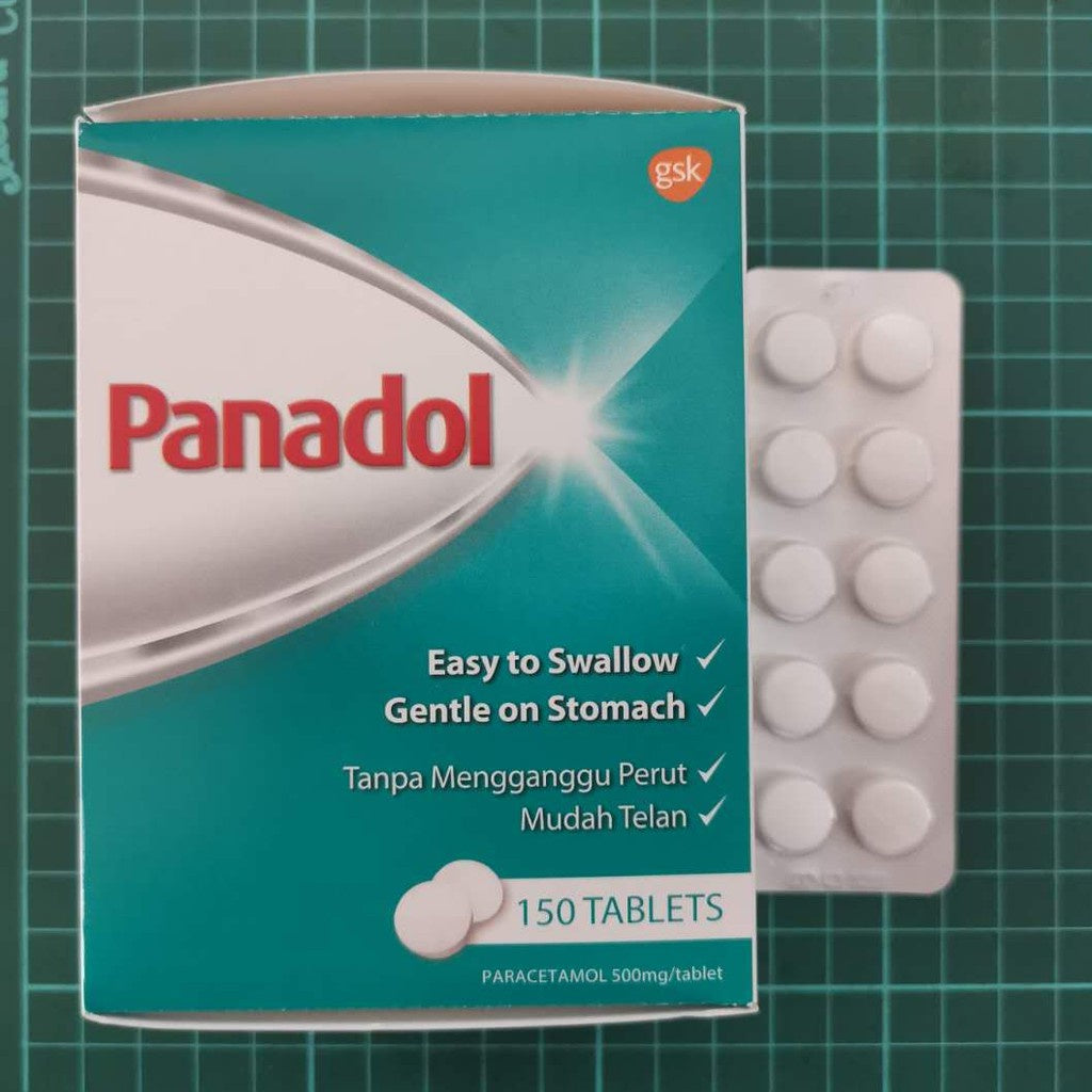 🔥Ready Stock🔥GSK Panadol Regular 500mg/tablet (1Strip x 10's)- EXP : 2027 Demam Saikit kepala (Actifast Pre-order)