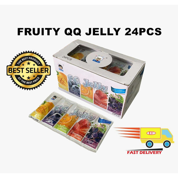 FRUITY QQ JELLY 24PCS HALAL (960g)