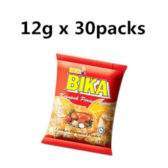 BIKA KEROPOK PERISA AYAM 12G / 60G