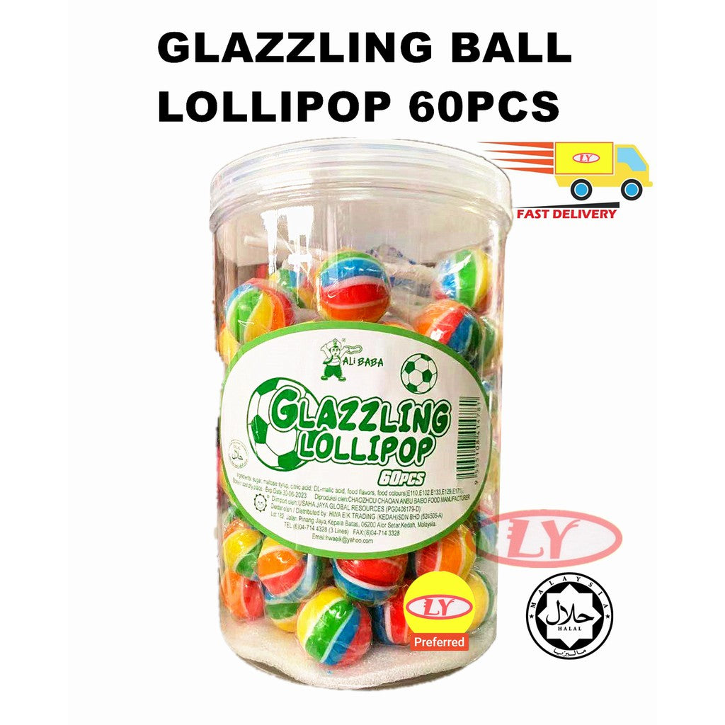 GLAZZLING LOLLIPOP 60PCS