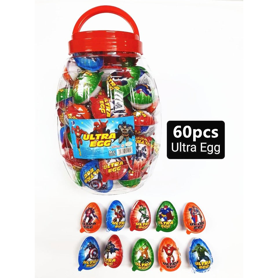 ULTRA EGG HEROES BOY BIRTHDAY GIFT 60PCS