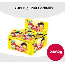 YUPI GUMMY ASSORTED 24PACKS