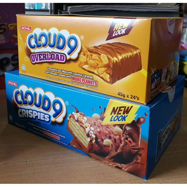 CLOUD 9 OVERLOAD 45G CRISPIES 37G (24PCS)