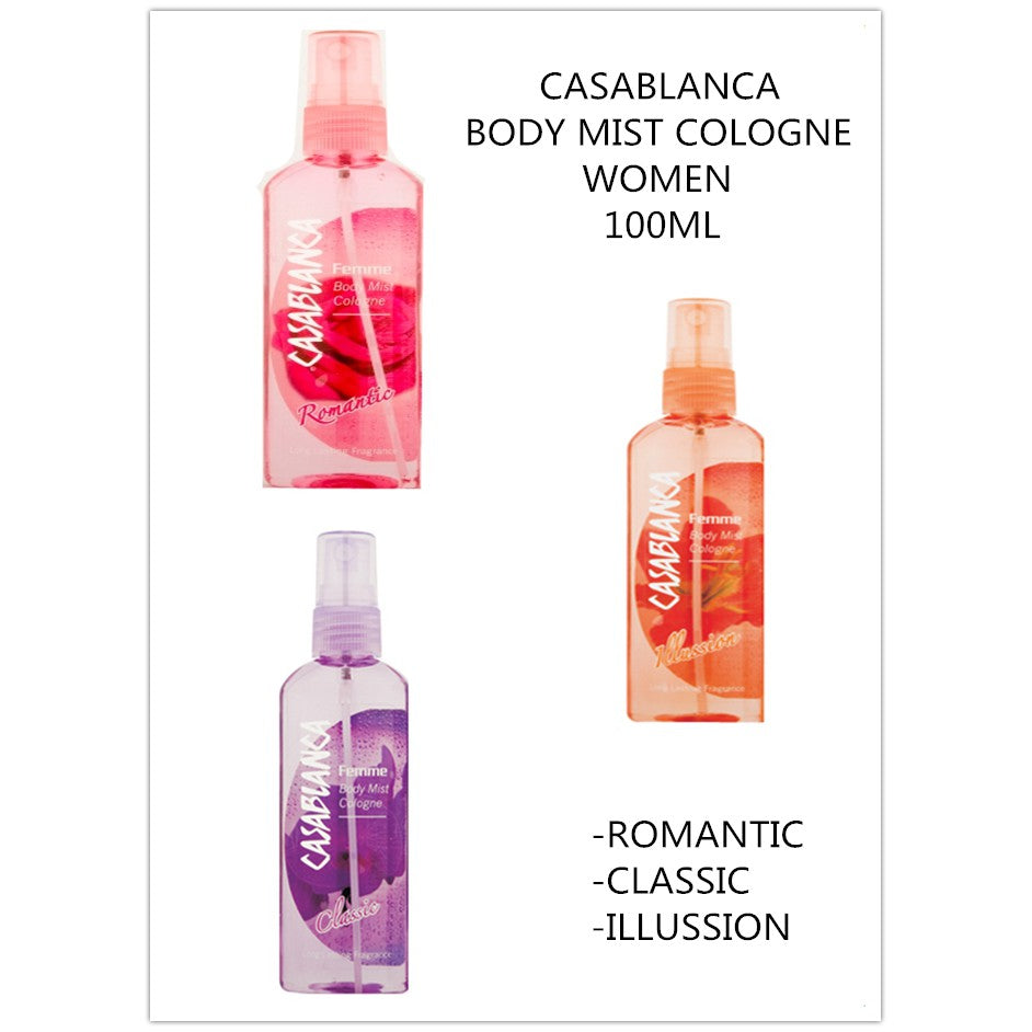 CASABLANCA BODY MIST COLOGNE FEMME 100ML