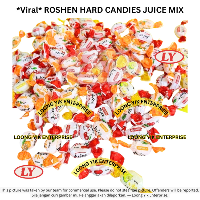 *Viral* ROSHEN HARD CANDIES JUICE MIX 1KG LY99