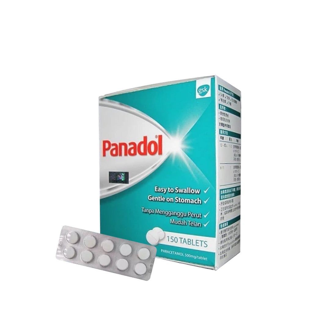 🔥Ready Stock🔥GSK Panadol Regular 500mg/tablet (1Strip x 10's)- EXP : 2027 Demam Saikit kepala (Actifast Pre-order)