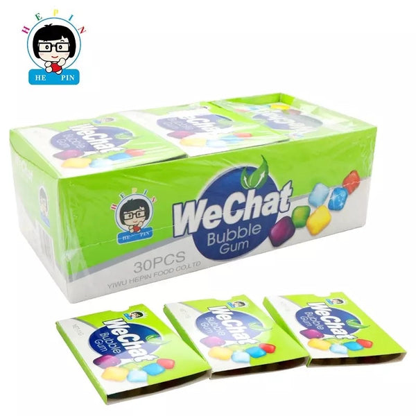 WECHAT BUBBLE GUM 11G X 30PACKS