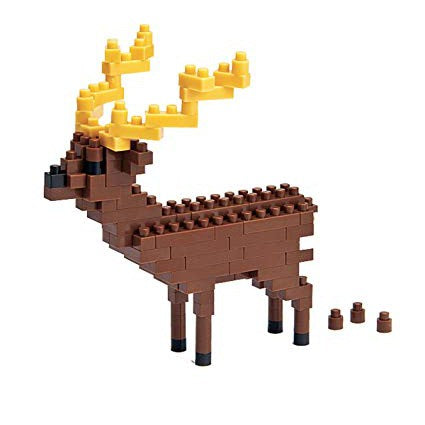 X-BLOCK MICRO SIZE BUILDING BLOCKS ANIMAL SERIES 8 SET