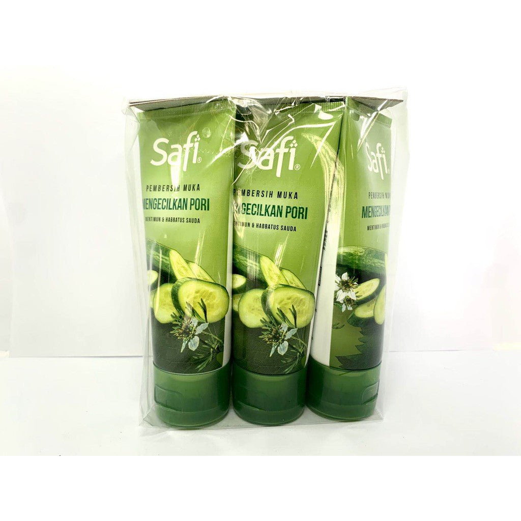 6PCS SAFI PEMBERSIH MUKA 50G FACIAL FOAM