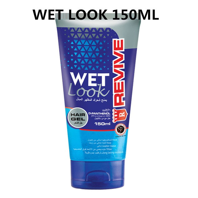 REVIVE HAIR GEL WET LOOK 150ML X 6PCS