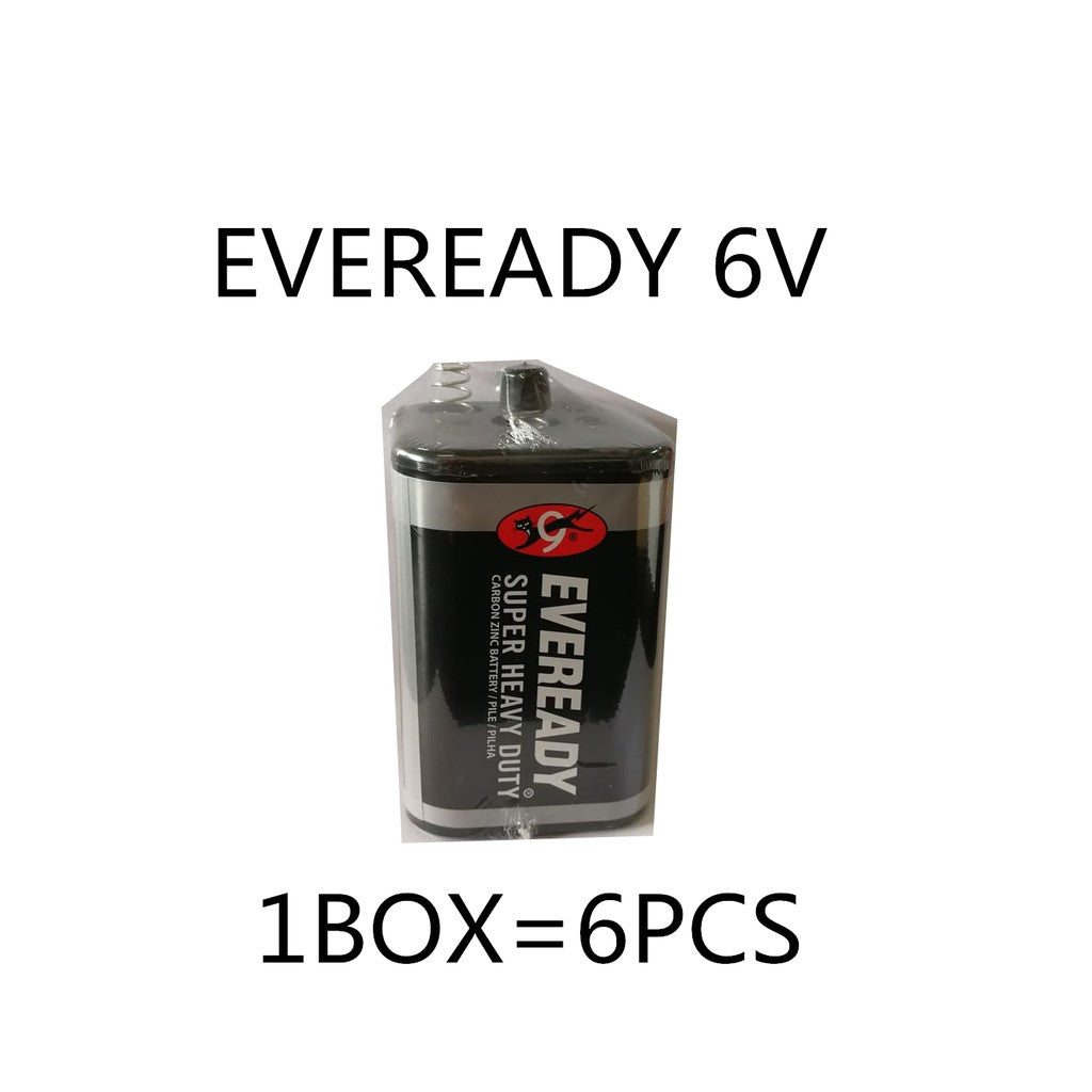 Eveready Super Heavy Duty 6V Baterry 6pcs