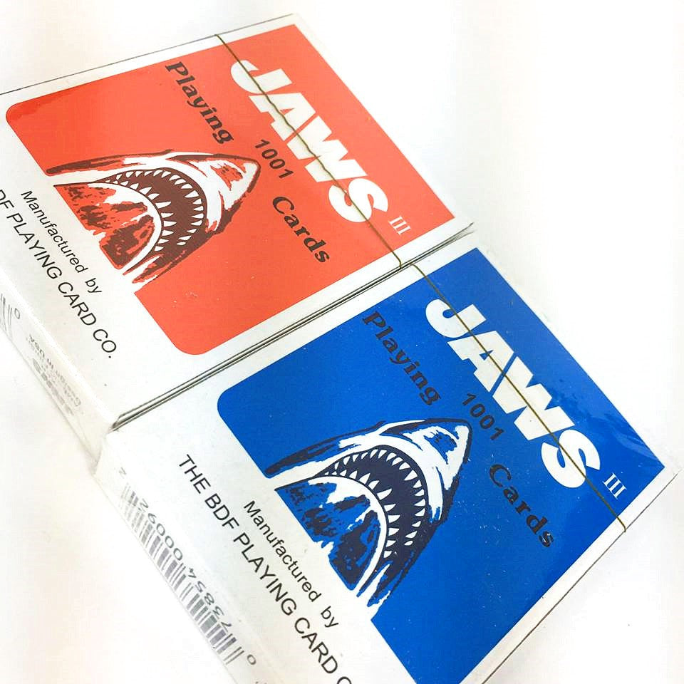 JAWS PLAYING CARD PARTY GAME 12PCS