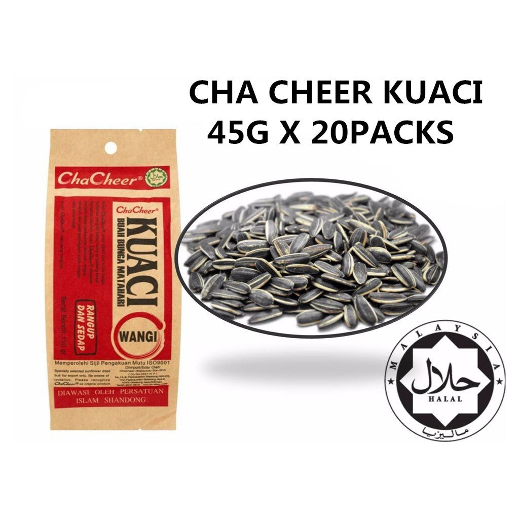 CHA CHEER KUACI SUNFLOWER DRIED FRUIT 45G / 100G / 220G