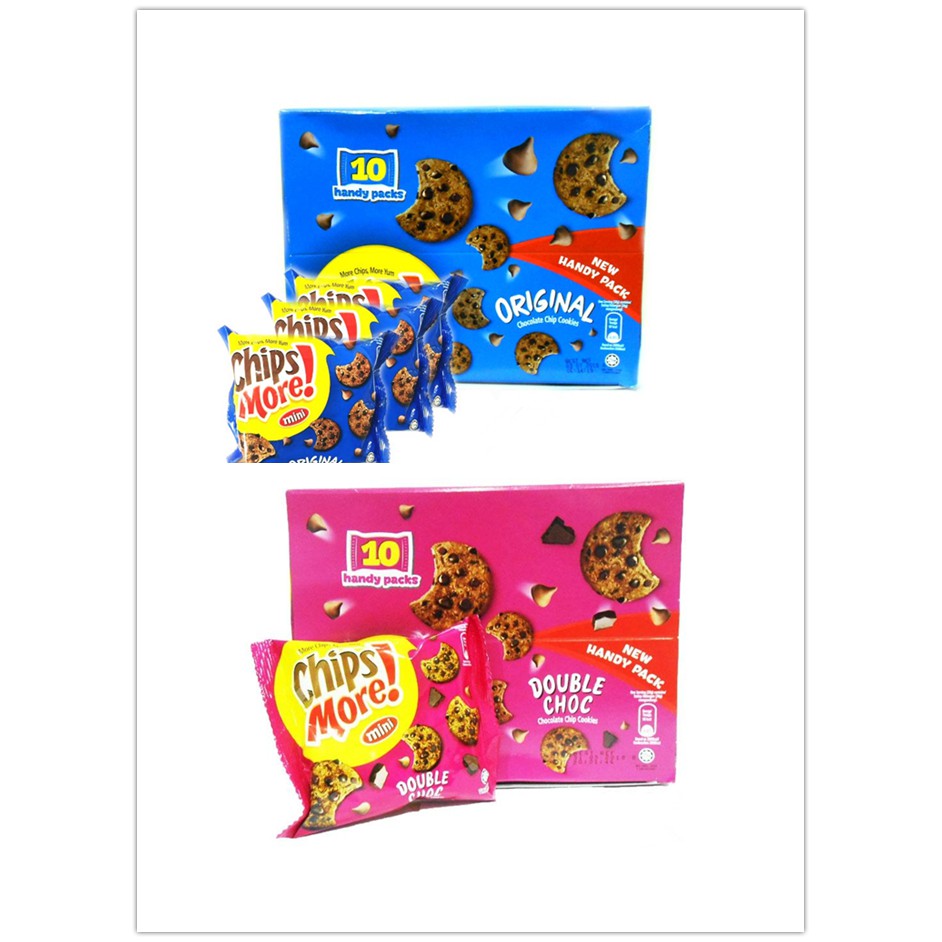 Mini Chips More Original/Double Choc 28gmX10pack