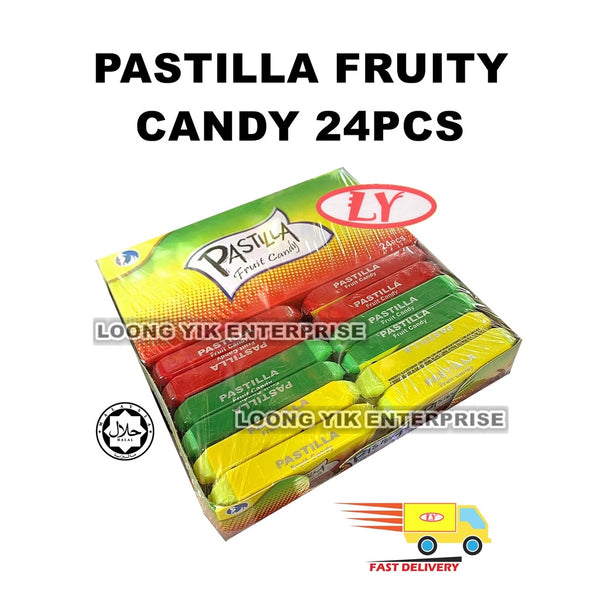 PASTILLA FRUITY CANDY 24PCS