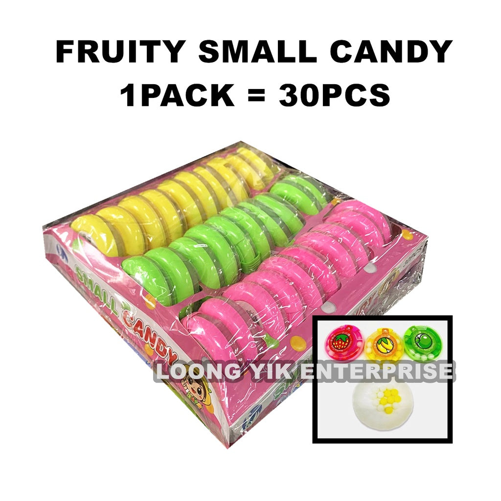 FRUITY SMALL CANDY 30PCS.