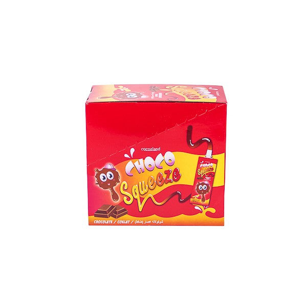 COCOALAND CHOCO SQUEEZE 12G X 40PCS