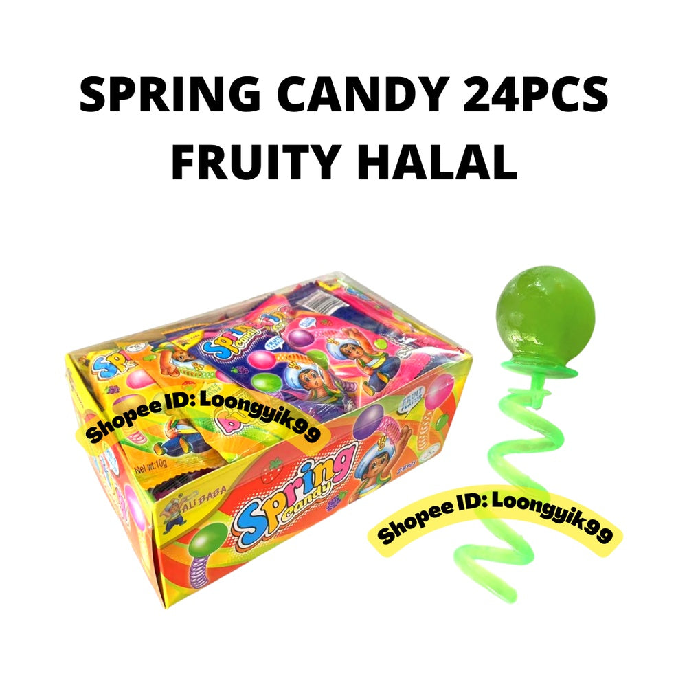 SPRING CANDY 24PCS FRUITY HALAL