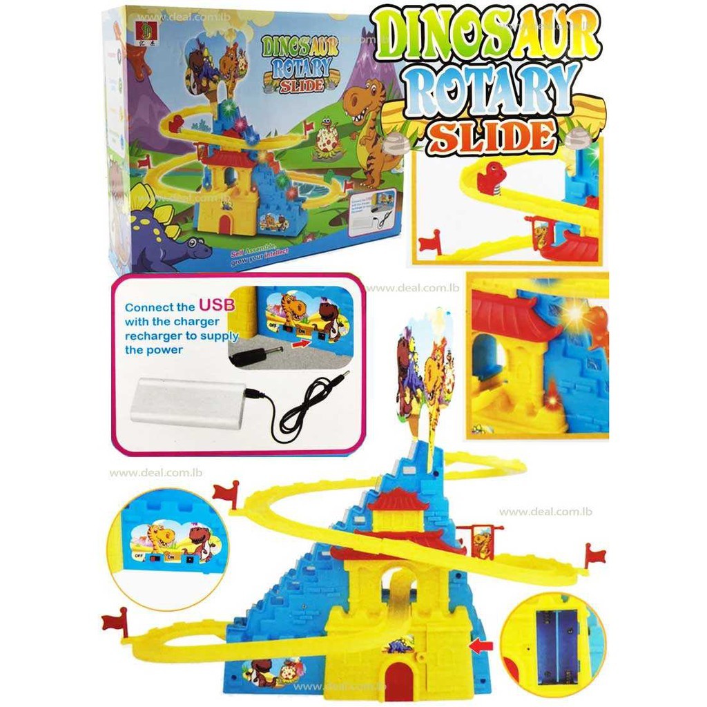 HAPPY DINASOUR SLIDE TOYS