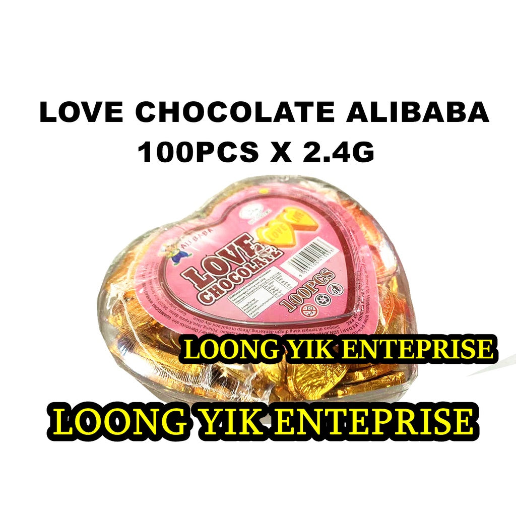 LOVE CHOCOLATE ALIBABA 100PCS X 2.4G